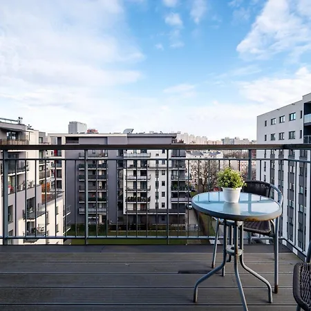 Downtown - Balcony - By Rentujemy Apartment